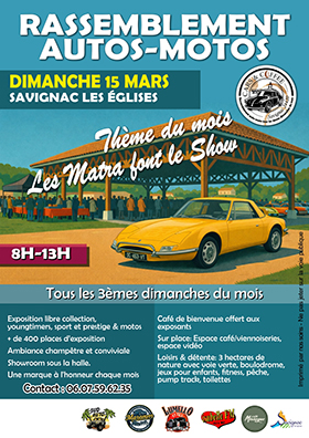 Cars and coffee Savignac