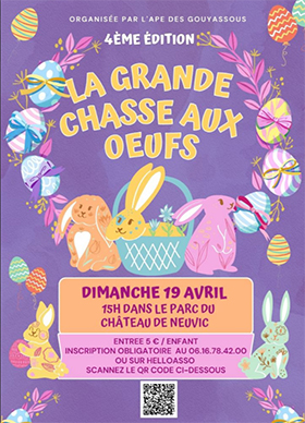 Chasse aux oeufs Neuvic sur l Isle