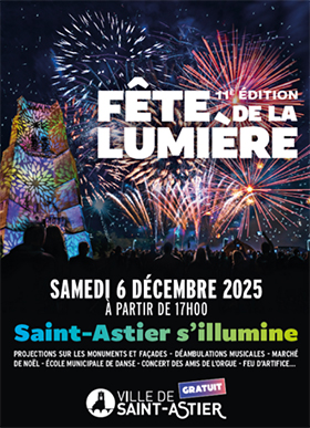 Fete de la lumiere Saint Astier