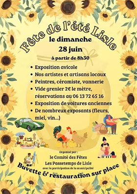 Fete de l ete Lisle
