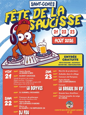 Fete de la saucisse Saint Genies