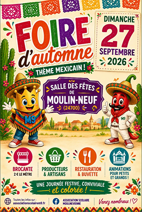 Foire d automne Moulin Neuf