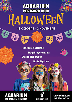 Halloween a l Aquarium du Bugue sur Vezere