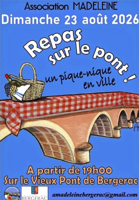 Repas sur le pont Bergerac