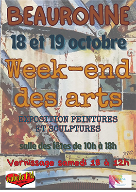 Week end des arts Beauronne