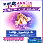 Soiree annees 80 Menesplet