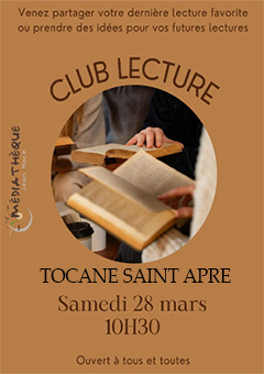 Club Lecture de Tocane Saint Apre