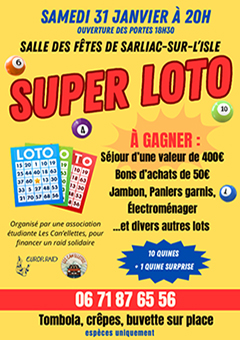Loto à Sarliac