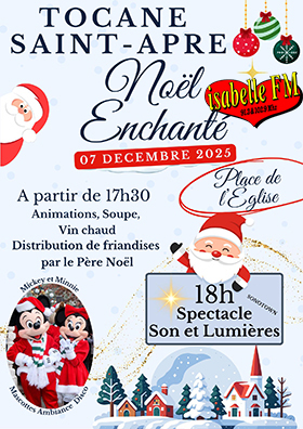 Noël enchanté à Tocane