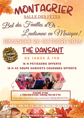 Thé dansant à Montagrier
