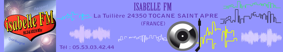 Bandeau Frequences Isabelle FM