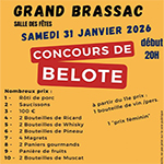 Concours de belote Grand Brassac