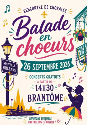 Balade en choeurs Brantome