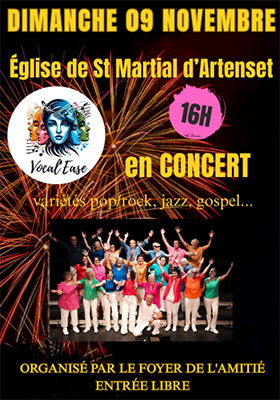 Concert Saint Martial d Artenset