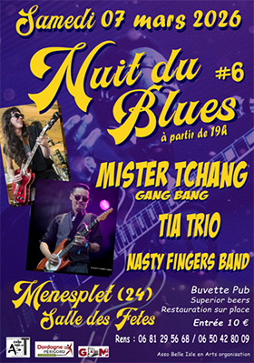 Le nuit du blues Menesplet