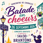 Balade en choeurs Brantome