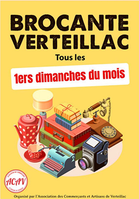 Brocante Verteillac