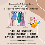 Vide ta chambre Verteillac