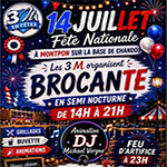 Brocante semi nocturne Montpon Menesterol