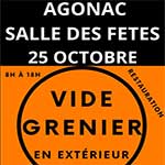 Vide grenier Agonac