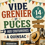 Vide grenier Quinsac