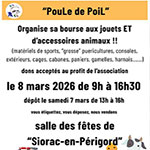 Vide grenier Siorac en Perigord