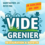Vide grenier Saint Astier