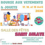 Bouse aux vetements et jouets Saint Aulaye